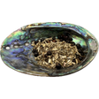 Healing Herb Mix Bag - Dried mixed herbs called Healing Herb Mix placed on a colorful shell bowl