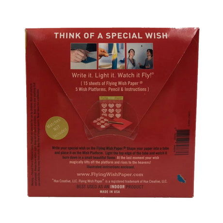 Hearts Flying Wish Paper - 