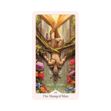 Heavenly Bloom Tarot - Heavenly Bloom Tarot Card - 12 - The Hanged Man