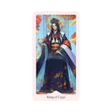 Heavenly Bloom Tarot - Heavenly Bloom Tarot Card - King of Cups