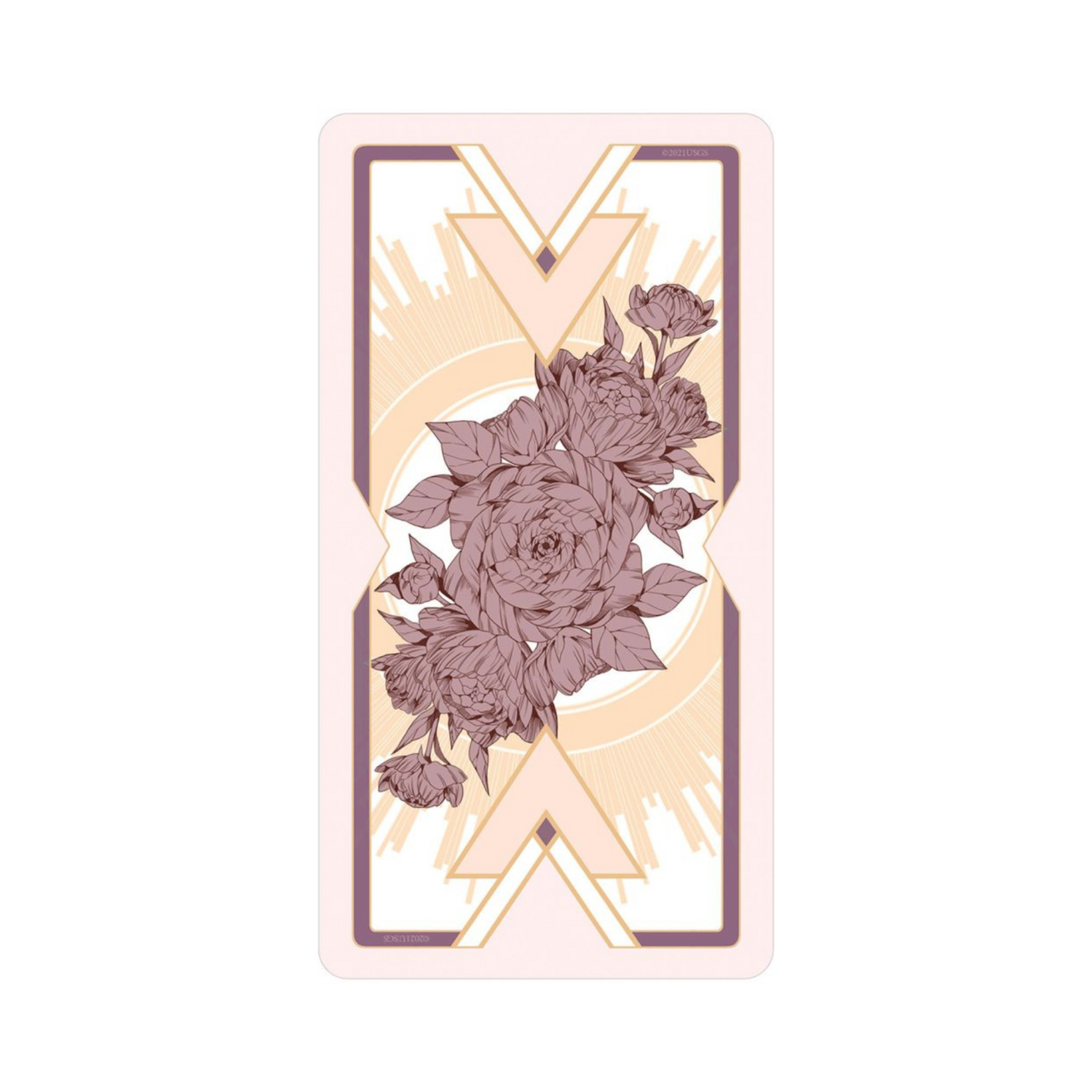 Heavenly Bloom Tarot - Heavenly Bloom Tarot Card back graphics