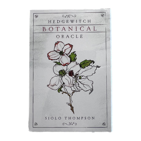 hedgwitch oracle white box with drawing of a plant 