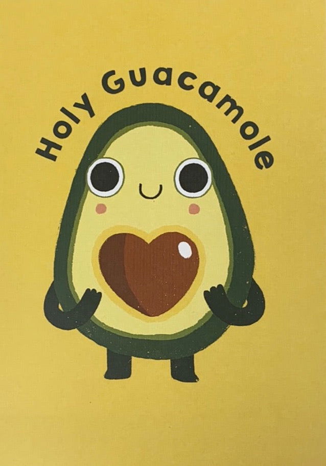 Holy Guacamole Greeting Card - 
