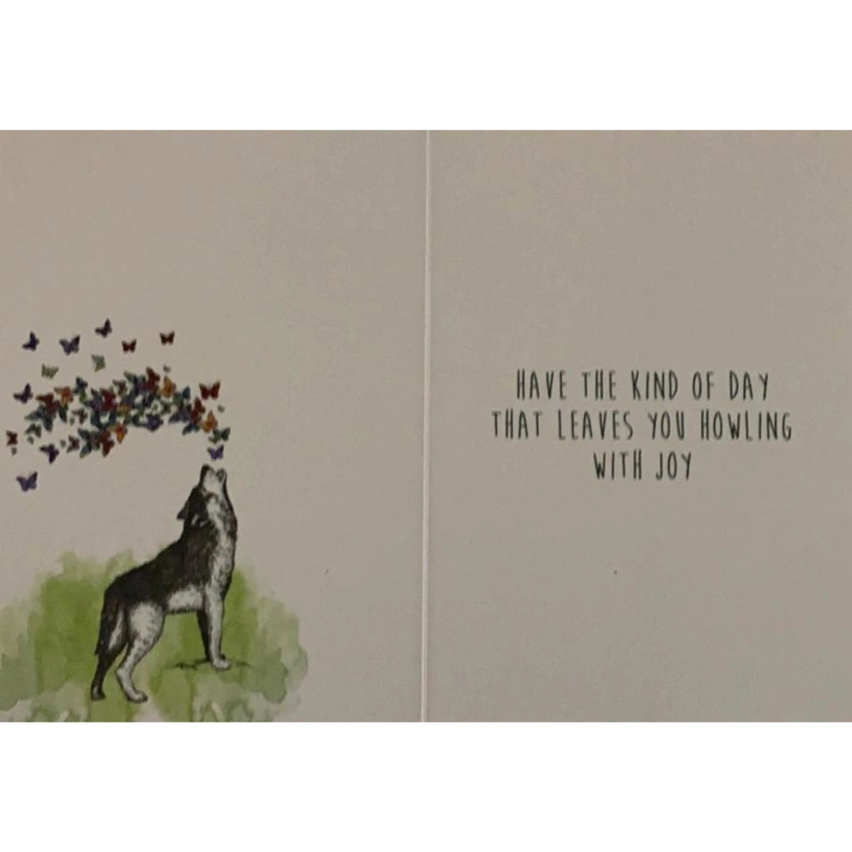 Howl with Joy Greeting Cards