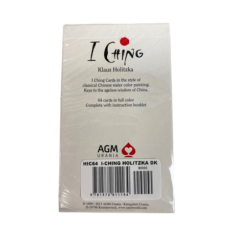 I-Ching Oracle Cards - I-Ching Oracle Cards deck back cover