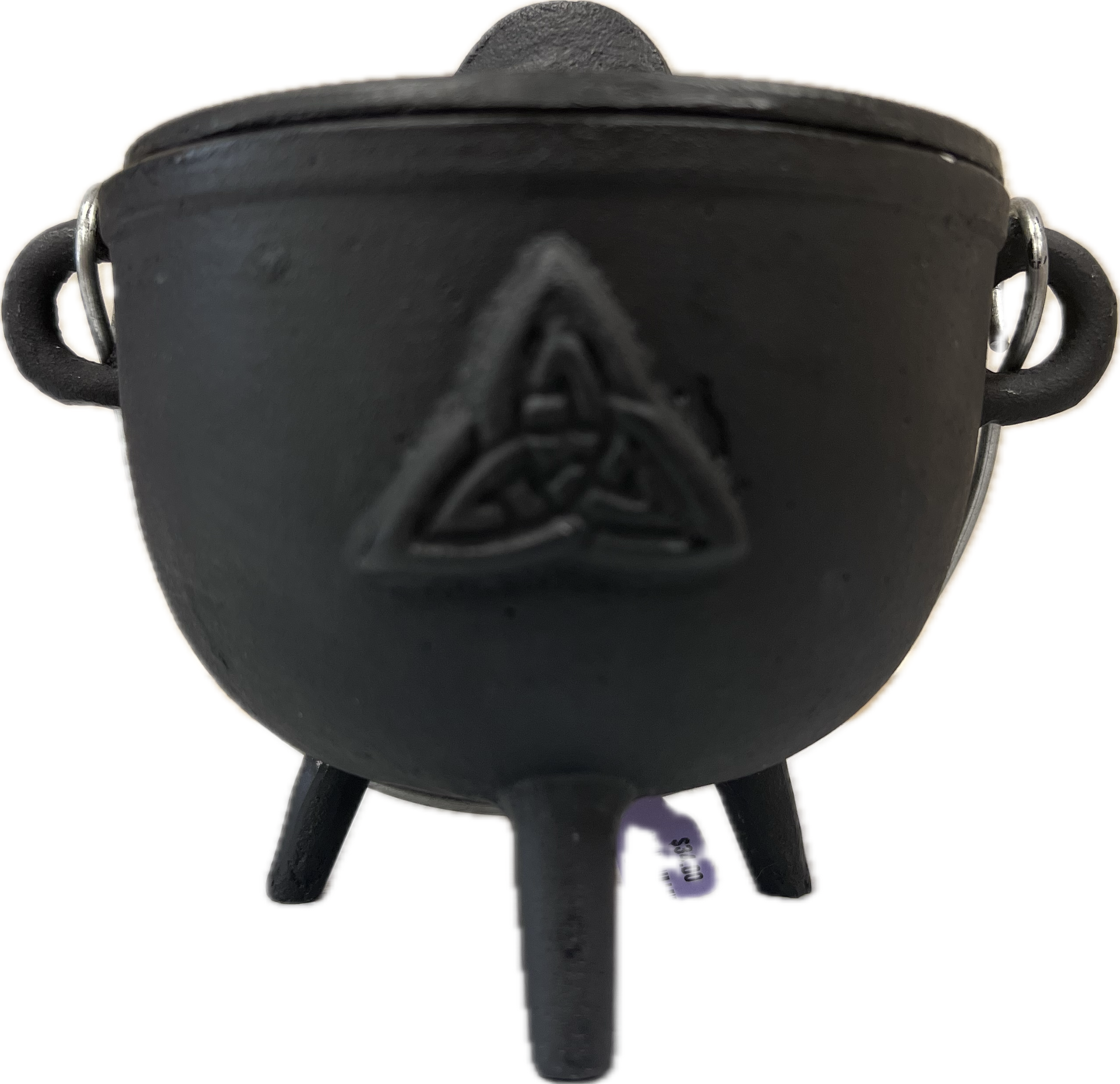 Triquetra Cast Iron Cauldron