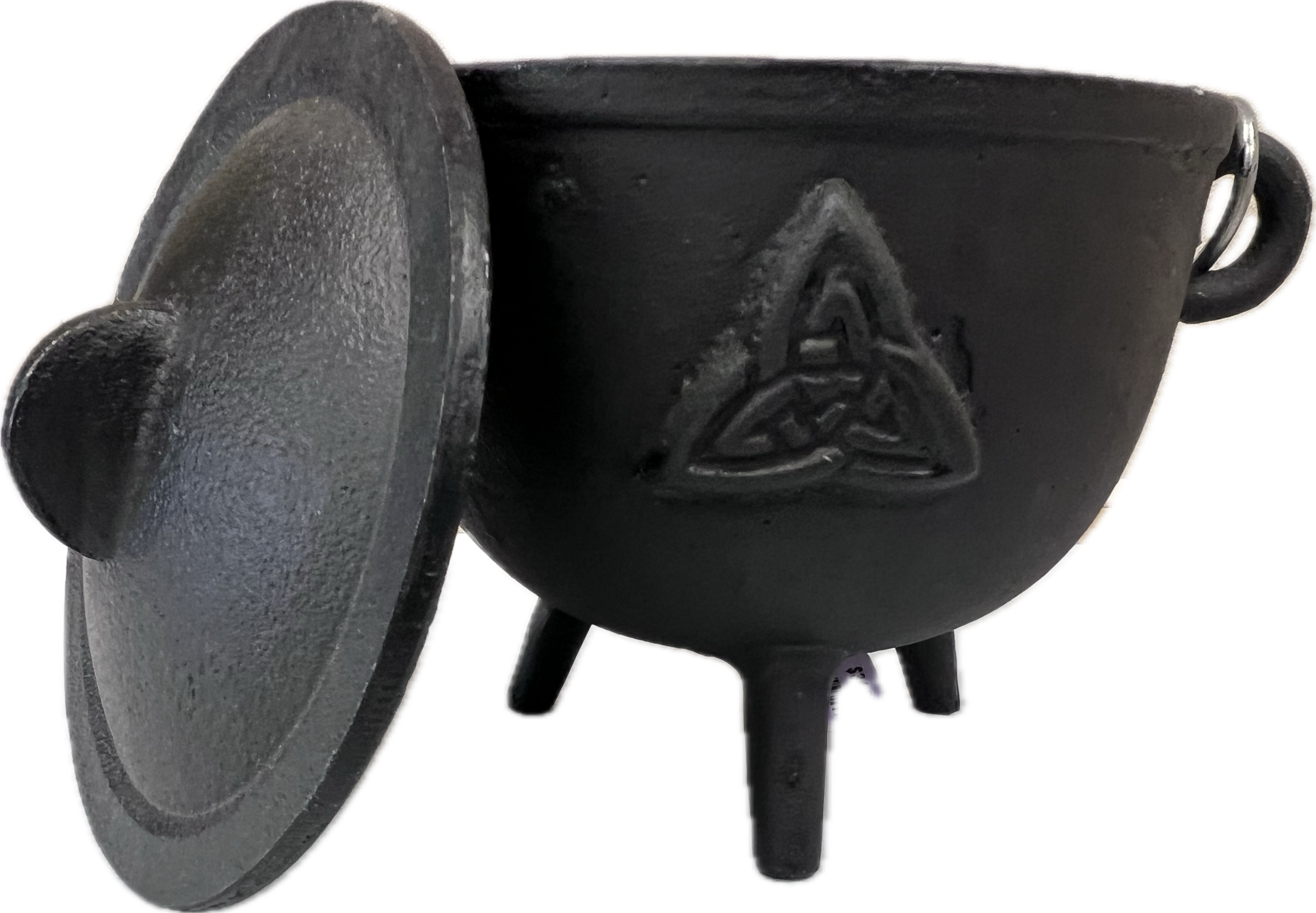 Triquetra Cast Iron Cauldron
