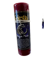 Red candle with 