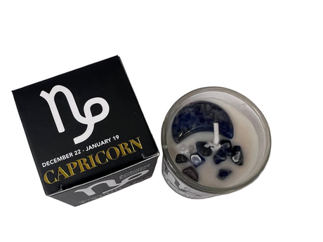 Capricorn Zodiac Votive Candle