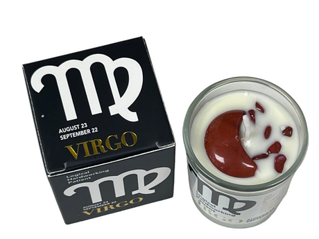 Virgo Zodiac Votive Candle