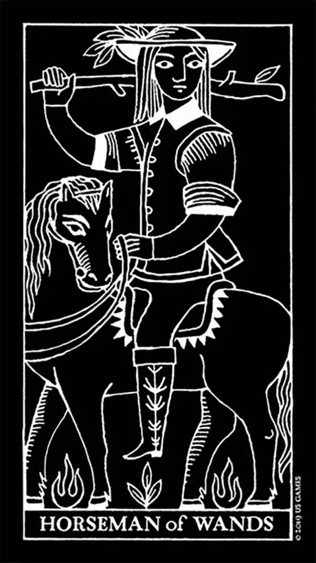 Inversion Tarot - Horseman of Wands