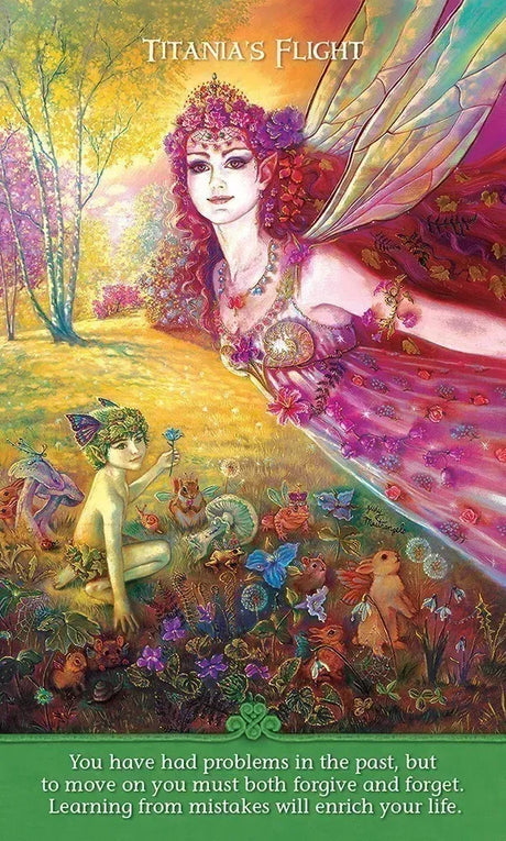 Inspirational Wisdom from Angels & Fairies Oracle - Flight