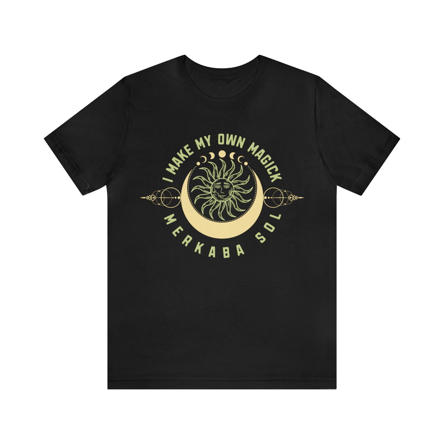 I Make My Own Magick Merkaba Sol Short Sleeve Tee - 