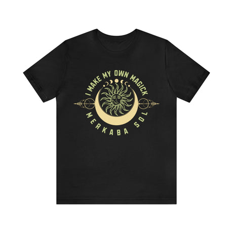 I Make My Own Magick Merkaba Sol Short Sleeve Tee - 