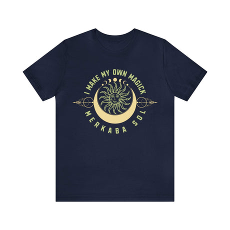 I Make My Own Magick Merkaba Sol Short Sleeve Tee - 