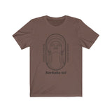 Inhale Courage Short Sleeve Tee - Inhale Courage Exhale Bullshit. Bring inspiration and empowerment to your wardrobe with this Inhale Courage t-shirt in brown color or give it as a fun gift. From merkabasolshop.com