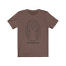 Inhale Courage Short Sleeve Tee - Inhale Courage Exhale Bullshit. Bring inspiration and empowerment to your wardrobe with this Inhale Courage t-shirt in brown color or give it as a fun gift. From merkabasolshop.com