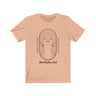 Inhale Courage Short Sleeve Tee - Inhale Courage Exhale Bullshit. Bring inspiration and empowerment to your wardrobe with this Inhale Courage t-shirt in peach color or give it as a fun gift. From merkabasolshop.com