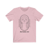 Inhale Courage Short Sleeve Tee - Inhale Courage Exhale Bullshit. Bring inspiration and empowerment to your wardrobe with this Inhale Courage t-shirt in pink color or give it as a fun gift. From merkabasolshop.com