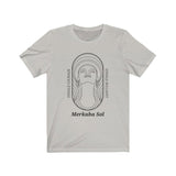 Inhale Courage Short Sleeve Tee - Inhale Courage Exhale Bullshit. Bring inspiration and empowerment to your wardrobe with this Inhale Courage t-shirt in silver color or give it as a fun gift. From merkabasolshop.com
