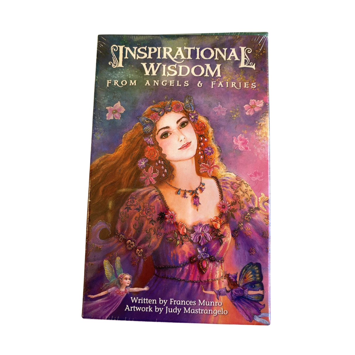 Inspirational Wisdom Oracle from Angels & Fairies - Inspirational Wisdom Oracle from Angels & Fairies deck front cover