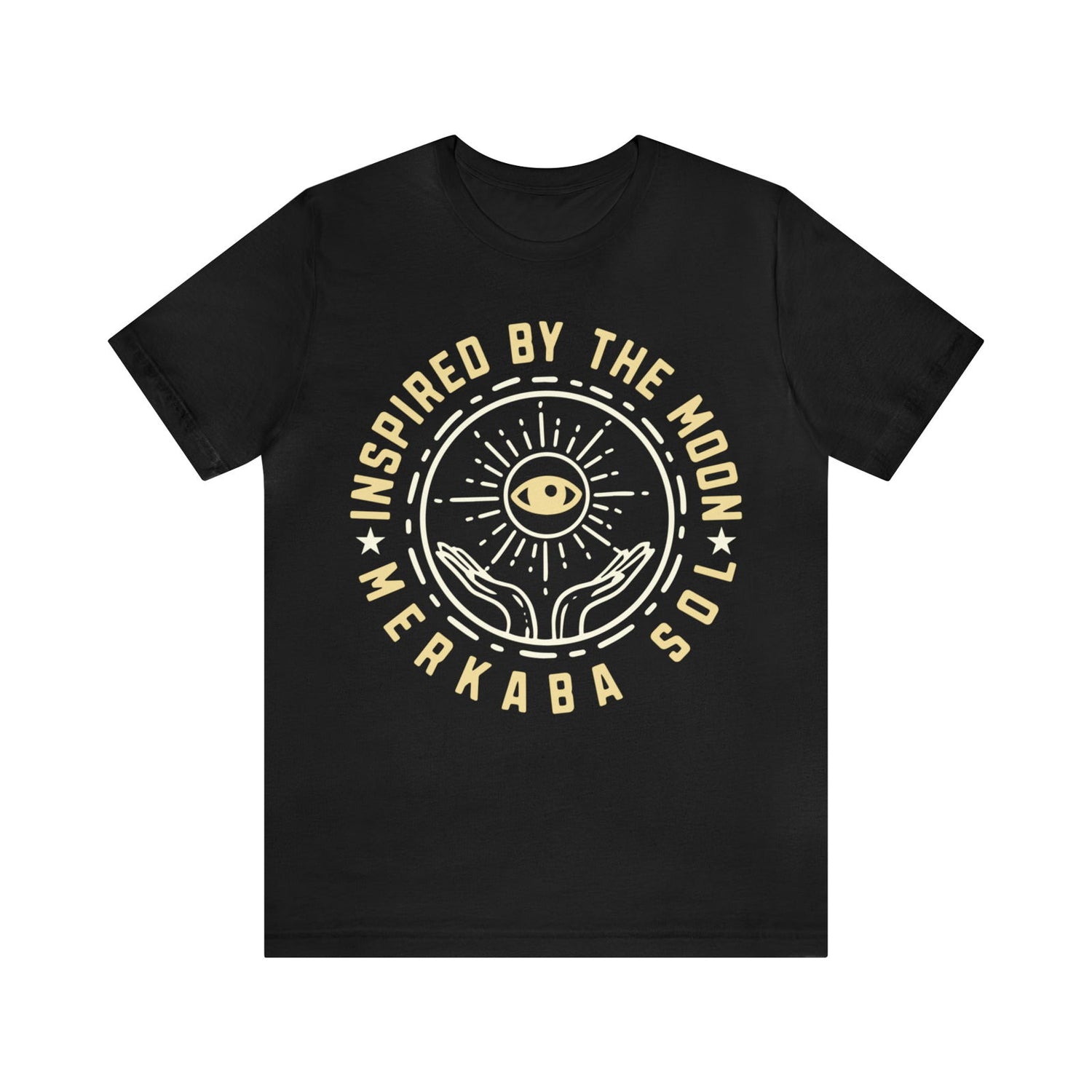 Inspired by the Moon Merkaba Sol Short Sleeve Tee - 