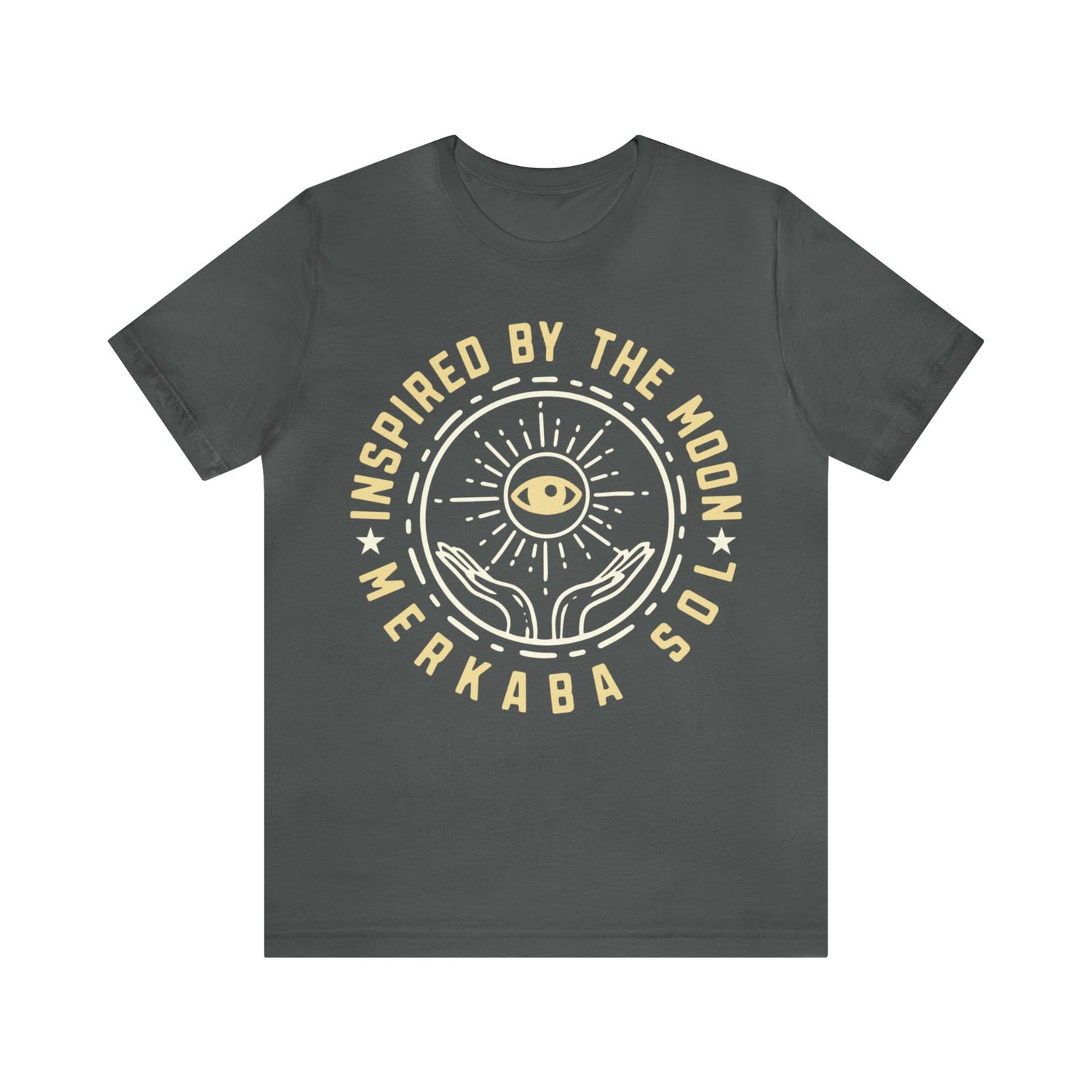 Inspired by the Moon Merkaba Sol Short Sleeve Tee - 