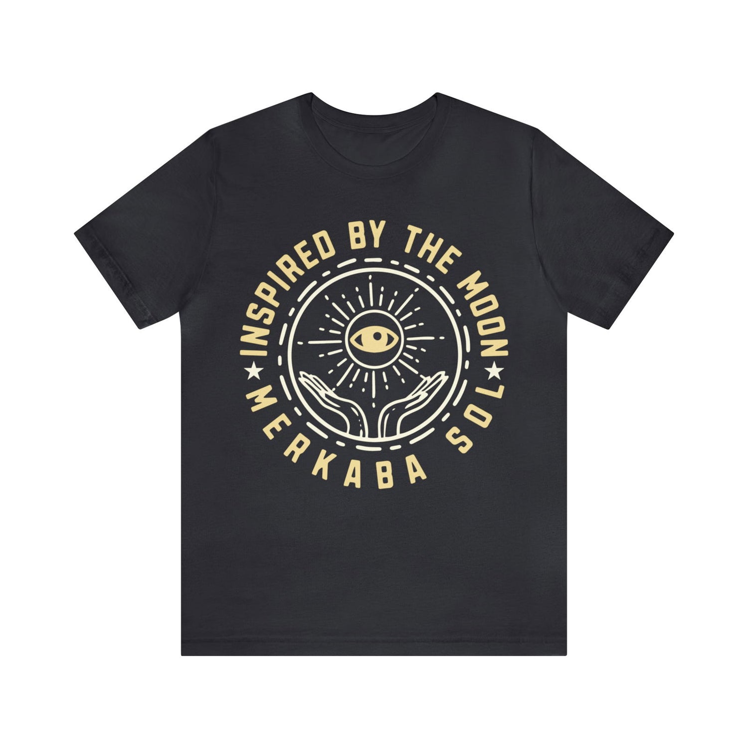 Inspired by the Moon Merkaba Sol Short Sleeve Tee - 