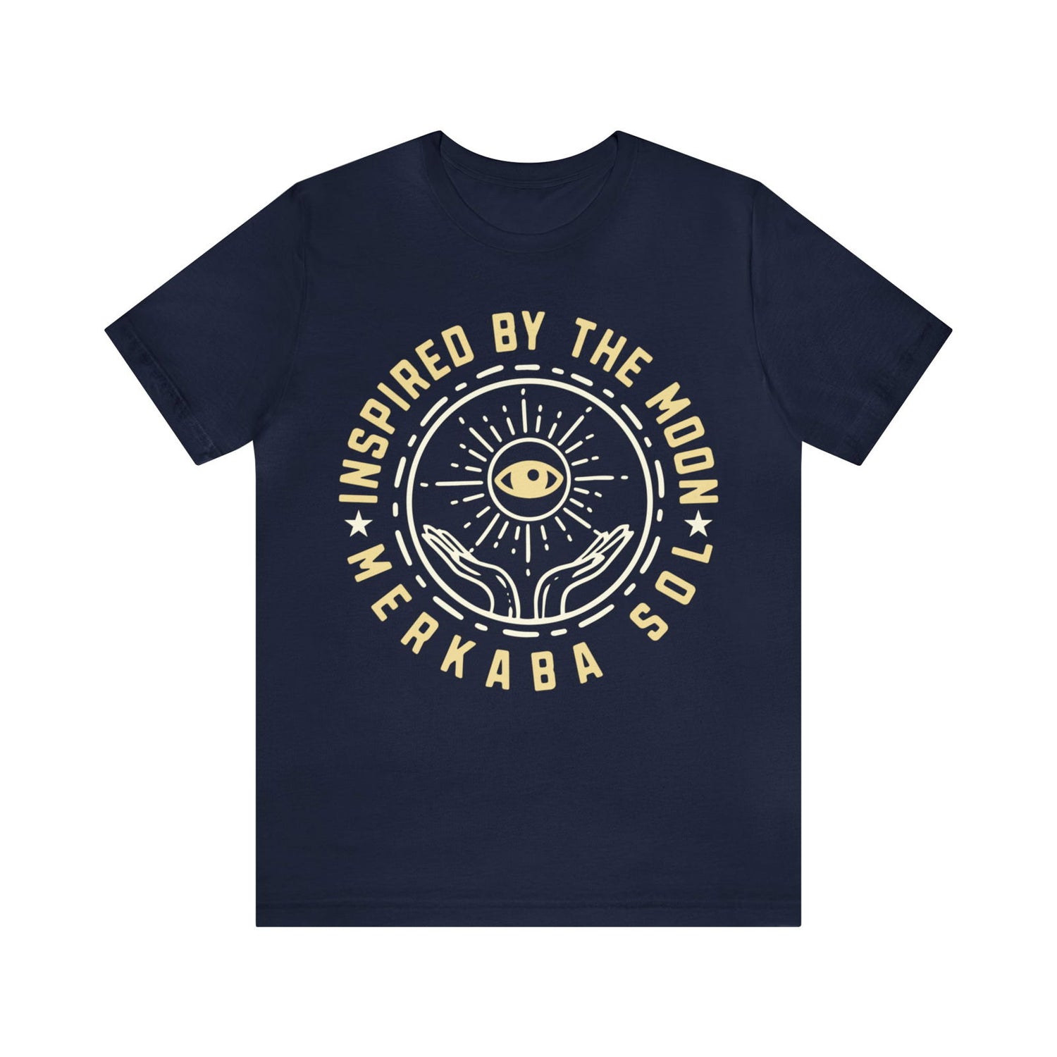 Inspired by the Moon Merkaba Sol Short Sleeve Tee - 