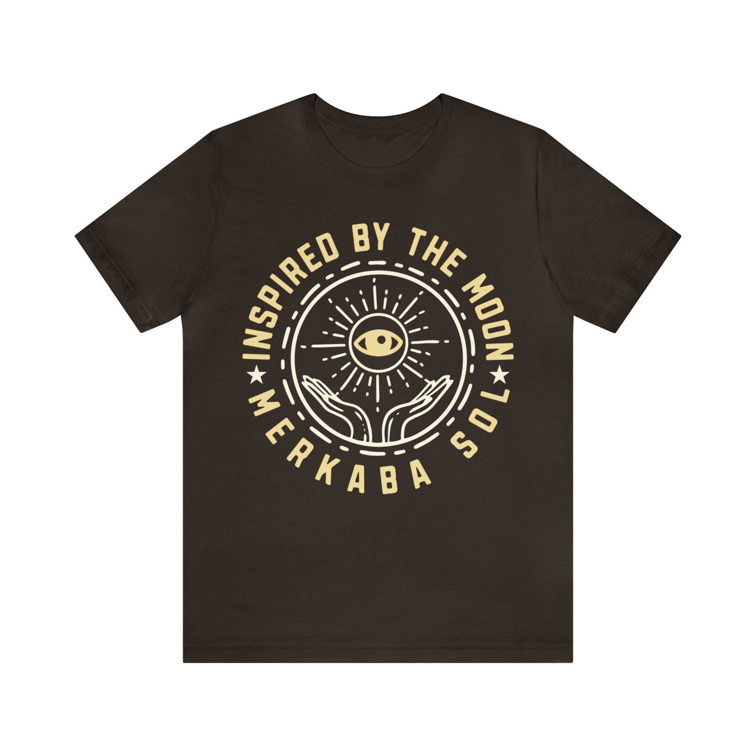 Inspired by the Moon Merkaba Sol Short Sleeve Tee - 