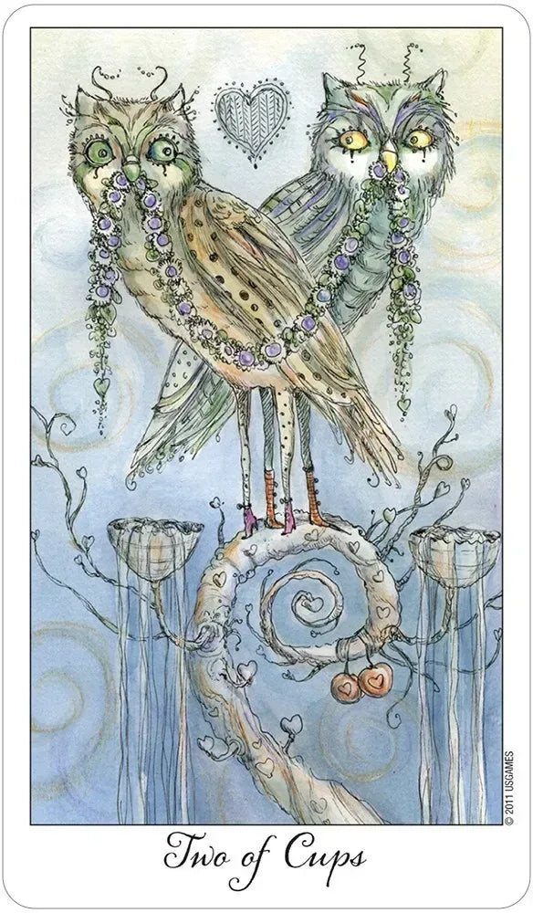 Joie de Vivre Tarot - 2 of Cups
