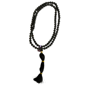 Lava Mala - Lava Mala -Black beads strung together  Otha. black tassle 