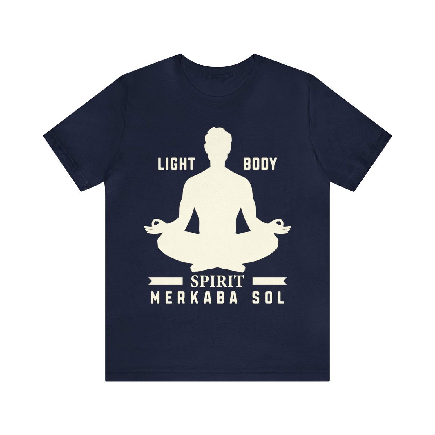 Light Body Spirit Merkaba Sol Short Sleeve Tee - 