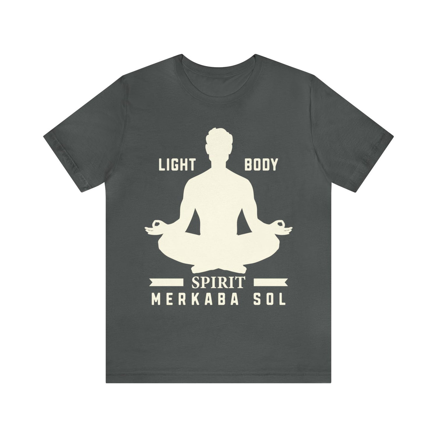Light Body Spirit Merkaba Sol Short Sleeve Tee - 