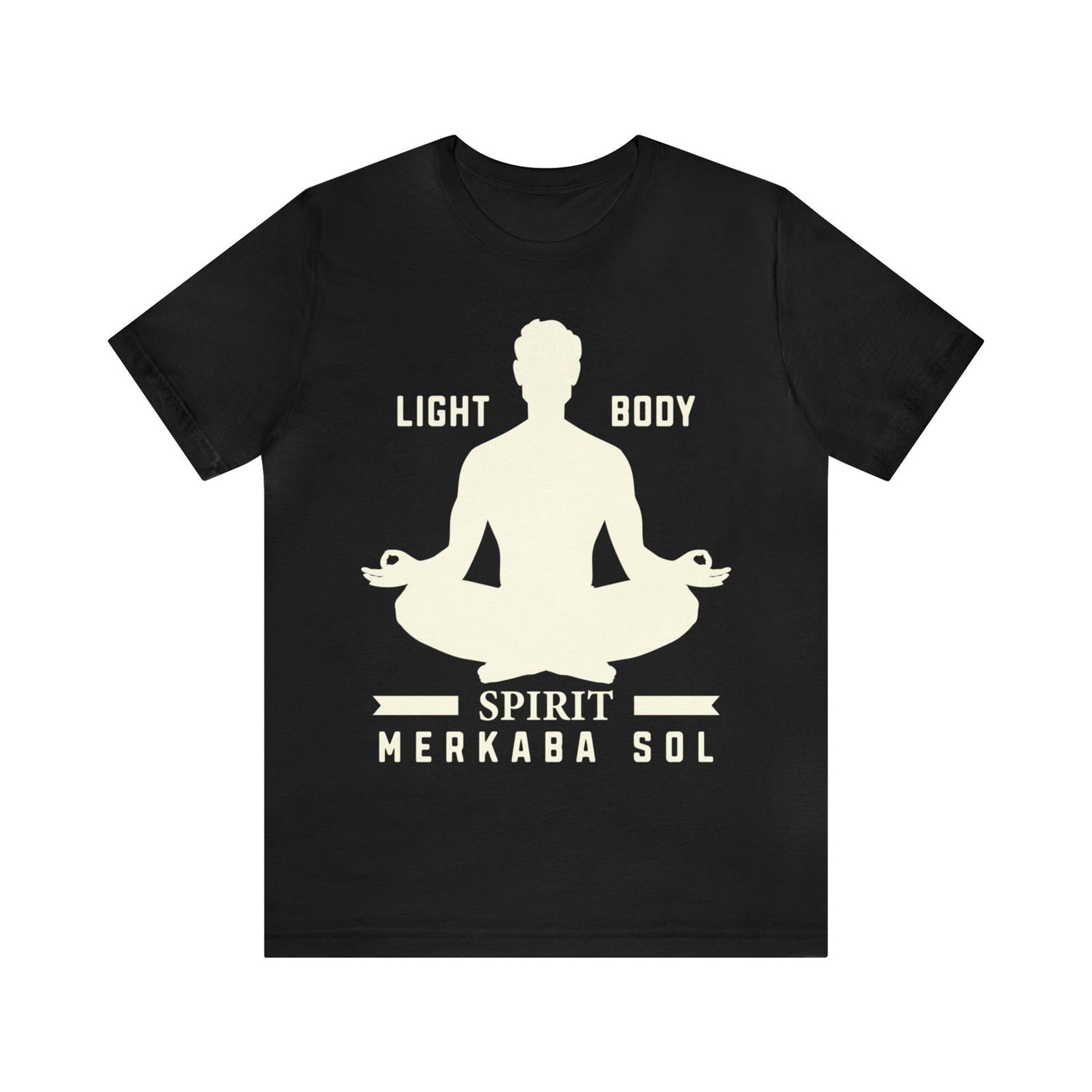 Light Body Spirit Merkaba Sol Short Sleeve Tee - 