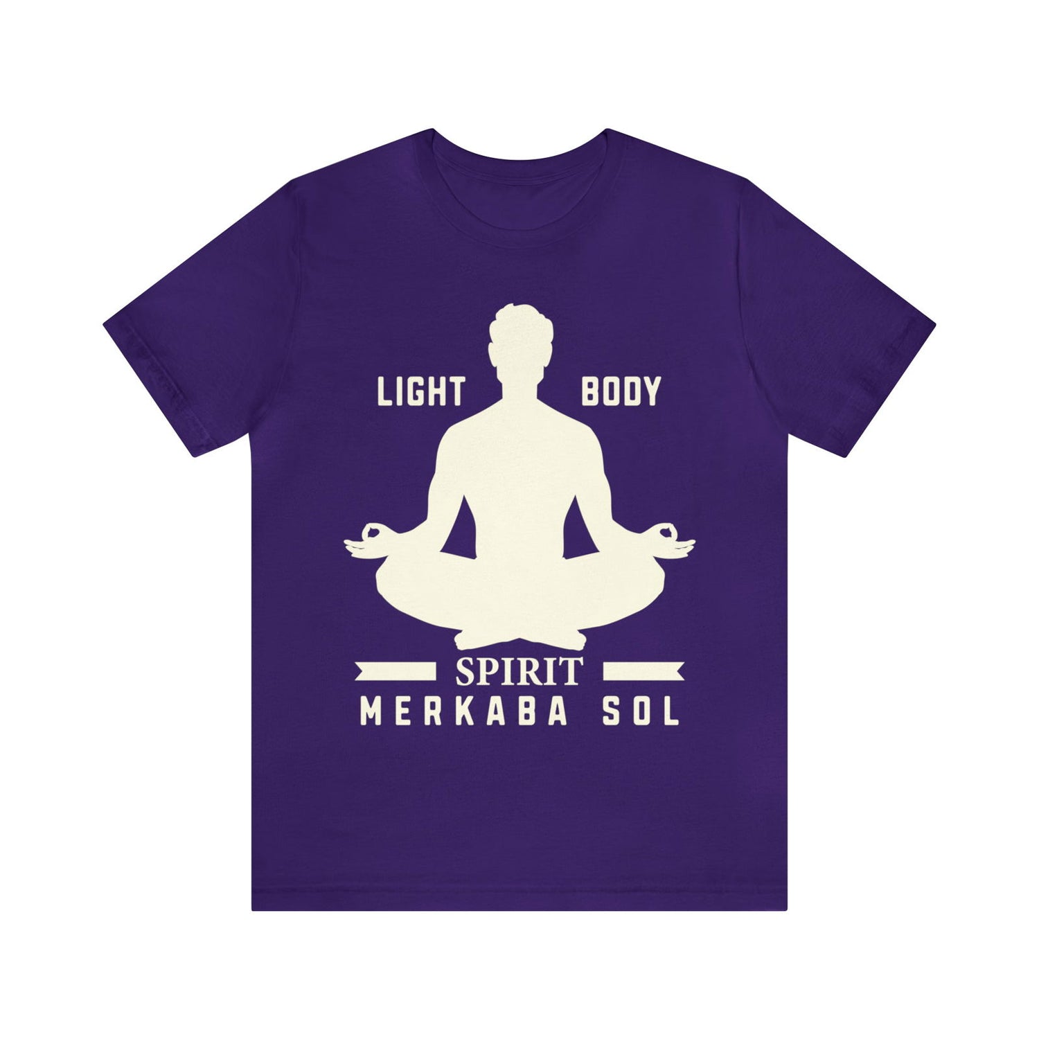 Light Body Spirit Merkaba Sol Short Sleeve Tee - 