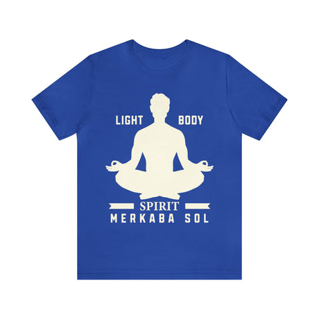 Light Body Spirit Merkaba Sol Short Sleeve Tee - 