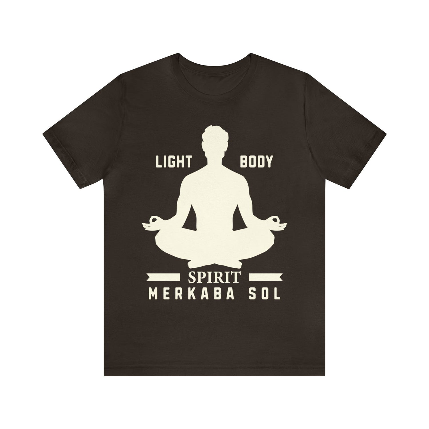 Light Body Spirit Merkaba Sol Short Sleeve Tee - 