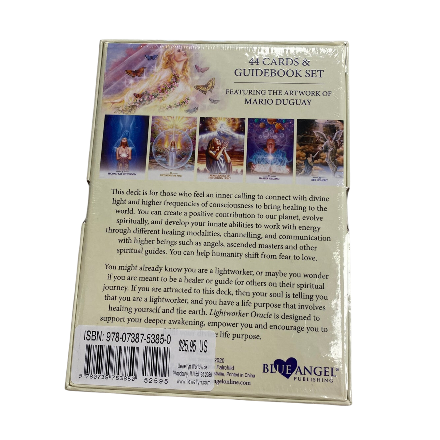 Lightworker Oracle Deck - Lightworker Oracle Deck back cover