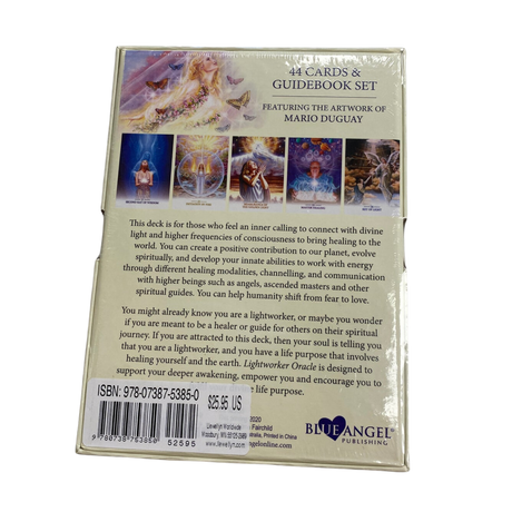 Lightworker Oracle Deck - Lightworker Oracle Deck back cover