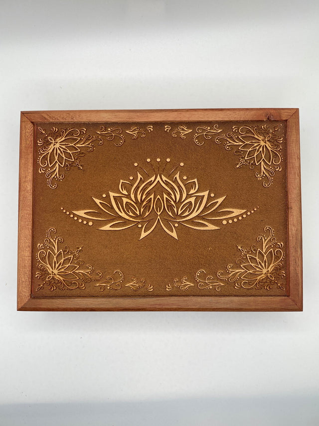 Lotus Laser Engraved Box - 