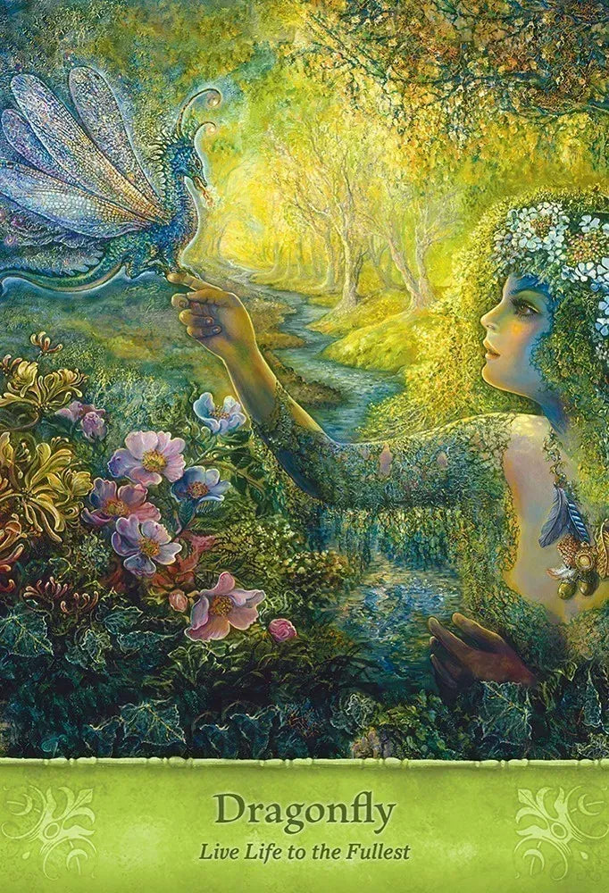 Mystical Wisdom Oracle Cards - Dragonfly