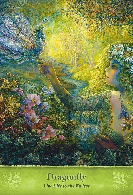 Mystical Wisdom Oracle Cards - Dragonfly