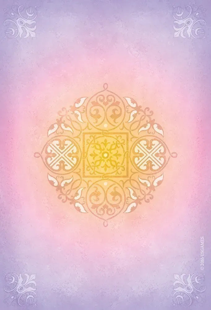 Mystical Wisdom Oracle Cards - Back of Card