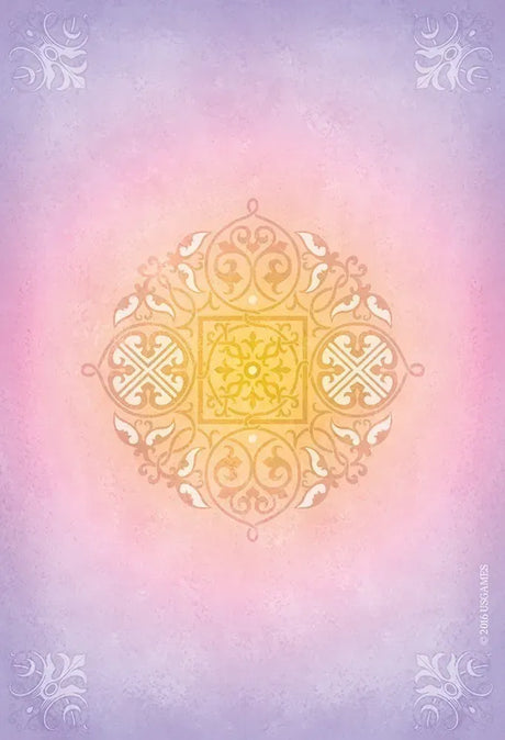 Mystical Wisdom Oracle Cards - Back of Card