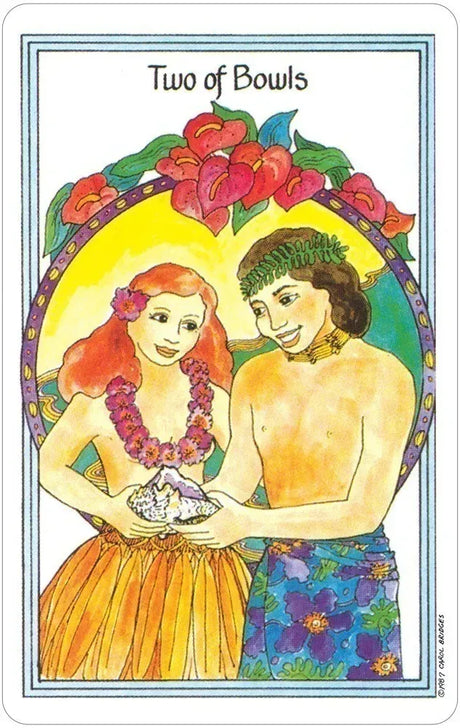 Medicine Woman Tarot - 2 of Bowls