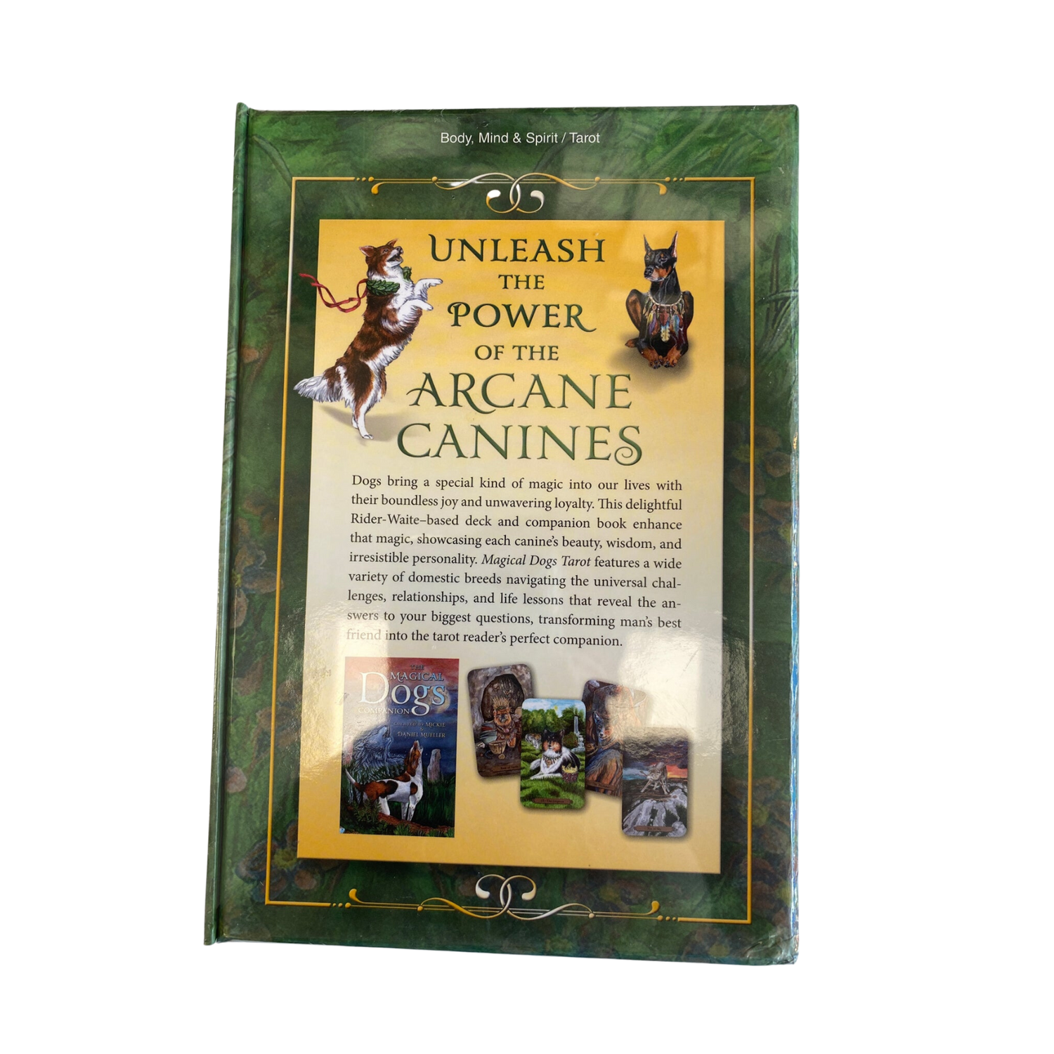 Magical Dogs Tarot Deck Set - Magical Dogs Tarot Deck Set back cover