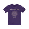 Mandala Short Sleeve Tee - The mandala the energy of the cosmos. Bring inspiration and empowerment to your wardrobe with this Mandala t-shirt in purple color or give it as a fun gift. From merkabasolshop.com