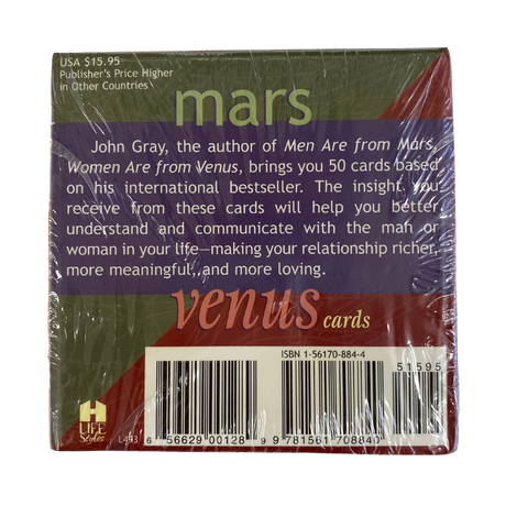 Mars Venus Oracle Cards - Mars Venus Oracle Cards deck back cover