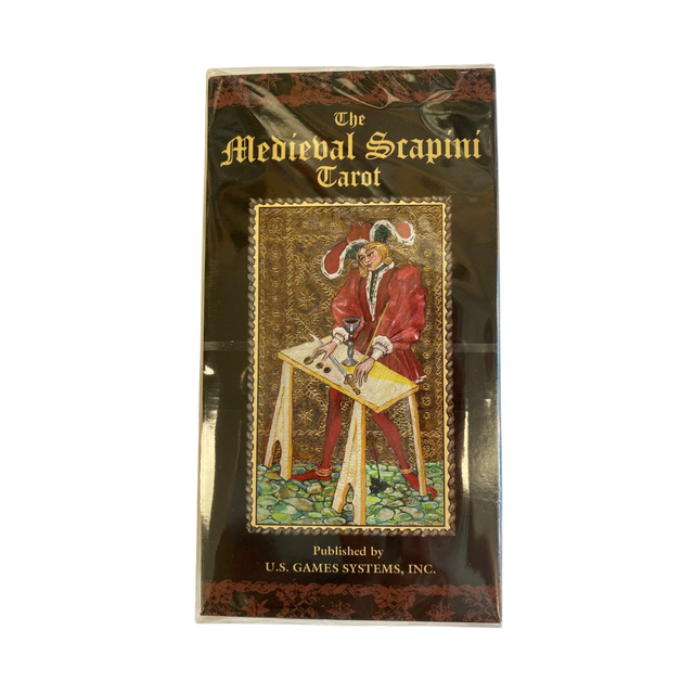 Medieval Scapini Tarot - Medieval Scapini Tarot deck front cover